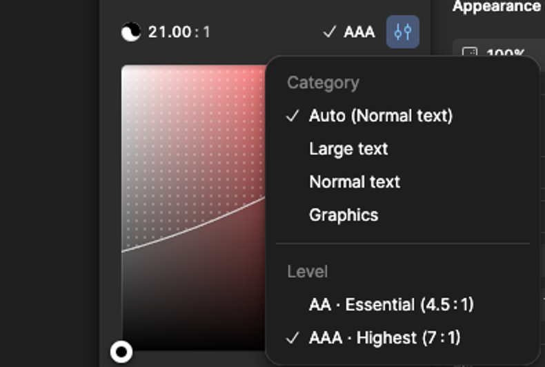 Color Contrast Checker Figma.